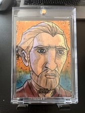 Marketplace image: 2025 Topps Chrome Star Wars Han Solo Sketch 1/1