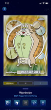 Marketplace image: 2026 Topps Disney Collect 1/1 Legendary Chrome LE Superfractor WARDROBE 1cc