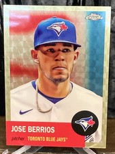 Marketplace image: 2022 Topps Chrome Platinum Anniversary Jose Berrios Superfractor 1/1