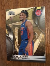 Marketplace image: 2025-26 Topps Chrome Black Chaz Lanier RC Superfractor 1/1 Detroit Pistons