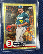 Marketplace image: Topps Chrome Payton Tolle Rookie RC Boston Red Sox 1/1 Serial Numbered