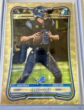 Marketplace image: 2026 Bowman Chrome Football Jared Goff Detroit Lions BCV-31 Superfractor 1/1
