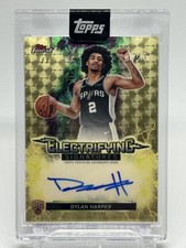 Marketplace image: 2025-26 Topps Finest Dylan Harper Rookie Electrifying SUPERFRACTOR Auto 1/1 🔥🔥