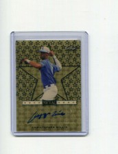 Marketplace image: 2017 Leaf Perfect Game Black Gold Superfractor Proof Christopher Willis Auto 1/1