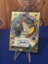 Marketplace image: 2023 topps cosmic chrome Javier Assad #CCA-JA Superfractor 1/1 Auto