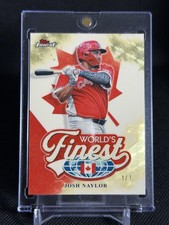 Marketplace image: 2026 Topps World’s Finest Josh Naylor Superfractor 1/1 SSP Mariners