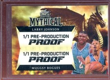 Marketplace image: Larry Johnson Muggsy Bogues 2025 Leaf Exotic Superfractor Proof (1/1)