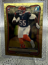 Marketplace image: Topps 2026 Bowman Chrome Cashius Howell Bengals SUPERFRACTOR TRUE 1/1 ROOKIE