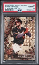 Marketplace image: Bryce Eldridge 2026 Topps Cactus Jack Superfractor 1/1 Rookie PSA 10 Gem #48 RC