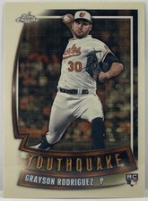 Marketplace image: 2023 Topps Chrome Update Youthquake Superfractor 1/1 Grayson Rodriguez Rookie RC