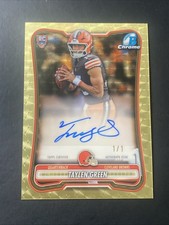 Marketplace image: Taylen Green 2026 BOWMAN CHROME ROOKIE AUTO SUPERFRACTOR 1/1 BROWNS RC