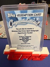 Marketplace image: 🔥 2026 BOWMAN FOOTBALL DUAL CROSS SPORT AUTO SUPERFRACTOR 1/1 GEORGIA BULLDOGS!