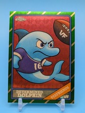 Marketplace image: VeeFriends Topps Chrome Determined Dolphin 1986 Superfractor 1/1