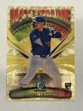 Marketplace image: 2025 Bowman Chrome Max Volume Dalton Rushing RC SUPERFRACTOR 1/1 Dodgers Rookie