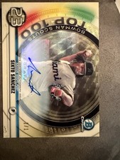 Marketplace image: 2020 Bowman Chrome Sixto Sanchez 1/1 Gold SUPERFRACTOR BTP-23 Top 100 Clean