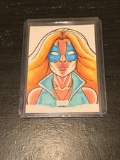 Marketplace image: 2026 Topps Chrome Marvel Comics Dazzler 1/1 Artist Sketch Card By Lucas