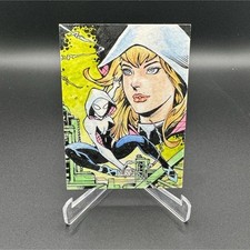 Marketplace image: 2025 Topps Chrome Marvel Ghost Spider/ Gwen Stacy Sketch Auto Rodel Martin 1/1💥