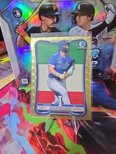 Marketplace image: 2026 Bowman Chrome Jac Caglianone Superfractor 1/1 World Baseball Classic Flag