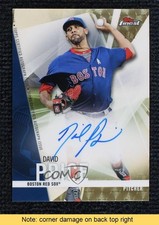 Marketplace image: 2017 Topps Finest Superfractor 1/1 David Price #FA-DP Auto READ 6m1