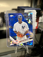 Marketplace image: 2016 Topps sapphire Chrome - Luis Severino Yankees #544 1/1 VIP Exclusive