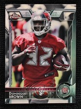 Marketplace image: 2015 Topps Chrome Rookies Superfractor 1/1 Dominique Brown #179 Rookie RC n1u
