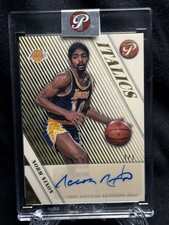 Marketplace image: 2025-26 Topps Pristine Basketball Norm Nixon Italics Autograph Superfractor 1/1