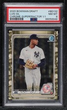 Marketplace image: 2020 Bowman Draft Chrome Superfractor 1/1 Luis Gil #BD-132 PSA 8 4x4