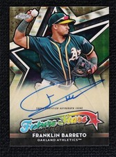 Marketplace image: 2018 Topps Chrome Future Stars Superfractor 1/1 Franklin Barreto Auto 2b6