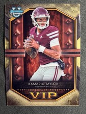 Marketplace image: 2026 BOWMAN CHROME UNIVERSITY KAMARIO TAYLOR VIP SUPERFRACTOR 1/1  VIP-9 MISS ST