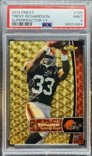 Current marketplace image for 2012 Topps Finest #125 Trent Richardson Superfractor 1/1
