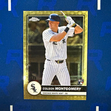 Marketplace image: 2025 Topps Chrome Colson Montgomery 1/1 Super refractor