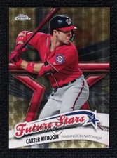 Marketplace image: 2020 Topps Chrome Future Stars Superfractor 1/1 Carter Kieboom #FS-6 2b6