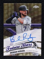 Marketplace image: 2020 Topps Chrome Future Stars Superfractor 1/1 Brendan Rodgers Auto 2b6