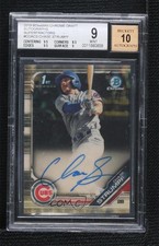 Marketplace image: 2019 Bowman Draft Chrome Pick Superfractor 1/1 Chase Strumpf BGS 9 MINT Auto