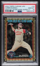 Marketplace image: 2024 Chrome Update All-Star Game Superfractor 1/1 Corbin Burnes PSA 10 05ns