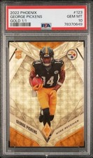 Marketplace image: 2022 Phoenix Gold Superfractor George Pickens RC 1/1 #123 PSA 10 - SEND OFFERS