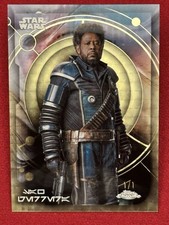 Marketplace image: Topps Star Wars Chrome 2026 Saw Gerrera 1/1 Aurebesh Superfractor AURE-137