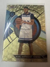 Current marketplace image for 2023 Topps Finest #28 Karl-Anthony Towns Superfractor 1/1