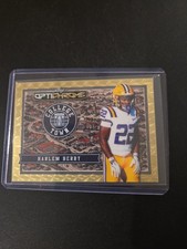 Marketplace image: 2026 Leaf Optichrome College Town Gold Superfractor Harlem Berry 1/1 LSU Tigers