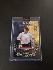 Marketplace image: Steve McManaman Road To Glory true 1/1 Superfractor 2026 Wild Card Chrome Soccer