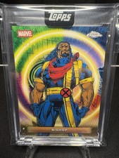 Marketplace image: 2026 Topps Mint Marvel Bishop #48 Cerebro SuperFractor 1/1