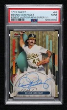 Marketplace image: 2025 Topps Finest Superfractor 1/1 Dennis Eckersley #FA-DE PSA 9 MINT Auto HOF