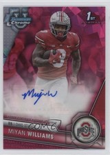 Marketplace image: 2023 Bowman U Chrome Sapphire Prospect Padparadscha 1/1 Miyan Williams Auto
