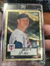 Current marketplace image for 2021 Topps Chrome Platinum Anniversary #626 Jim Kaat Superfractor 1/1