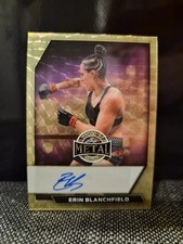Marketplace image: Erin Blanchfield 2026 Leaf Metal Women of Sport Gold  Superfractor 1/1 UFC Auto
