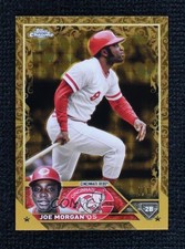 Marketplace image: 2023 Topps Gilded Collection Gold Superfractor 1/1 Joe Morgan #4 HOF 05pr