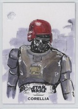 Marketplace image: 2025 Topps Chrome Star Wars Hyperspace 1/1 Kevin Scott Jacobs Auto Sketch 19lz
