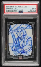 Marketplace image: 2025 Topps Chrome Star Wars Galaxy 1/1 Aaron Soon PSA 7 Auto z7j