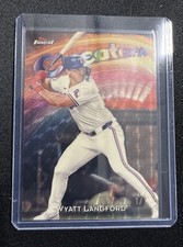 Marketplace image: Wyatt Langford 2025 topps finest creators  Superfractor 1/1