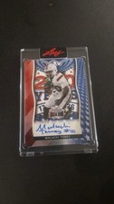 Marketplace image: 2026 Leaf Metal Independence Day Malachi Toney 1/1 Auto RWB Superfractor Miami